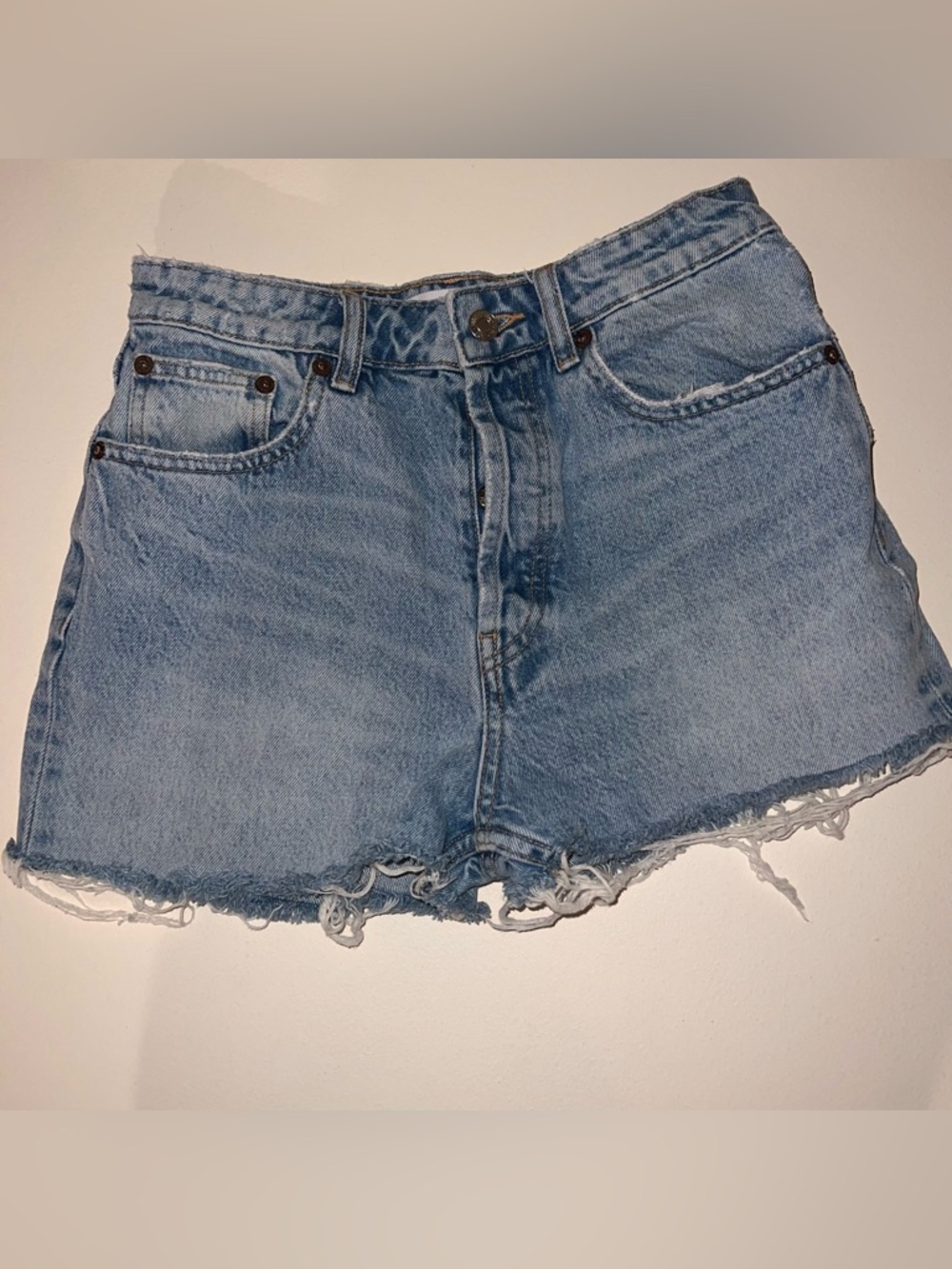 Zara denim shorts
